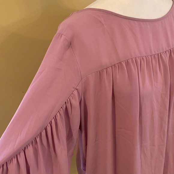 Pink Blouse by Loft. XL - Picture 3 of 5